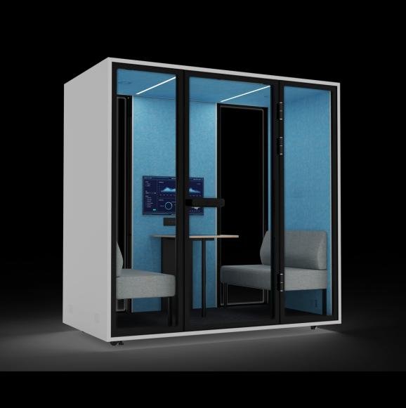 Comine Booth 2 · 2-Person Pod