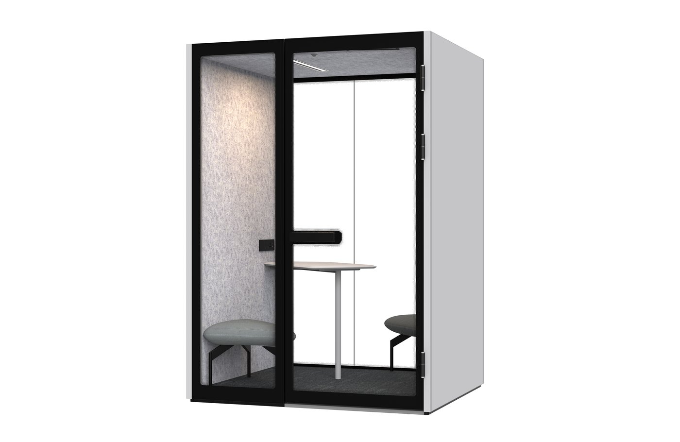 Comine Booth M1-B · Work Pod