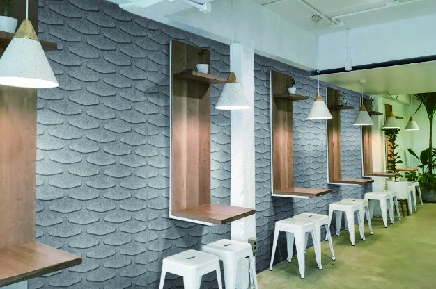 TFD Carved Relief · Acoustic Wall Panel