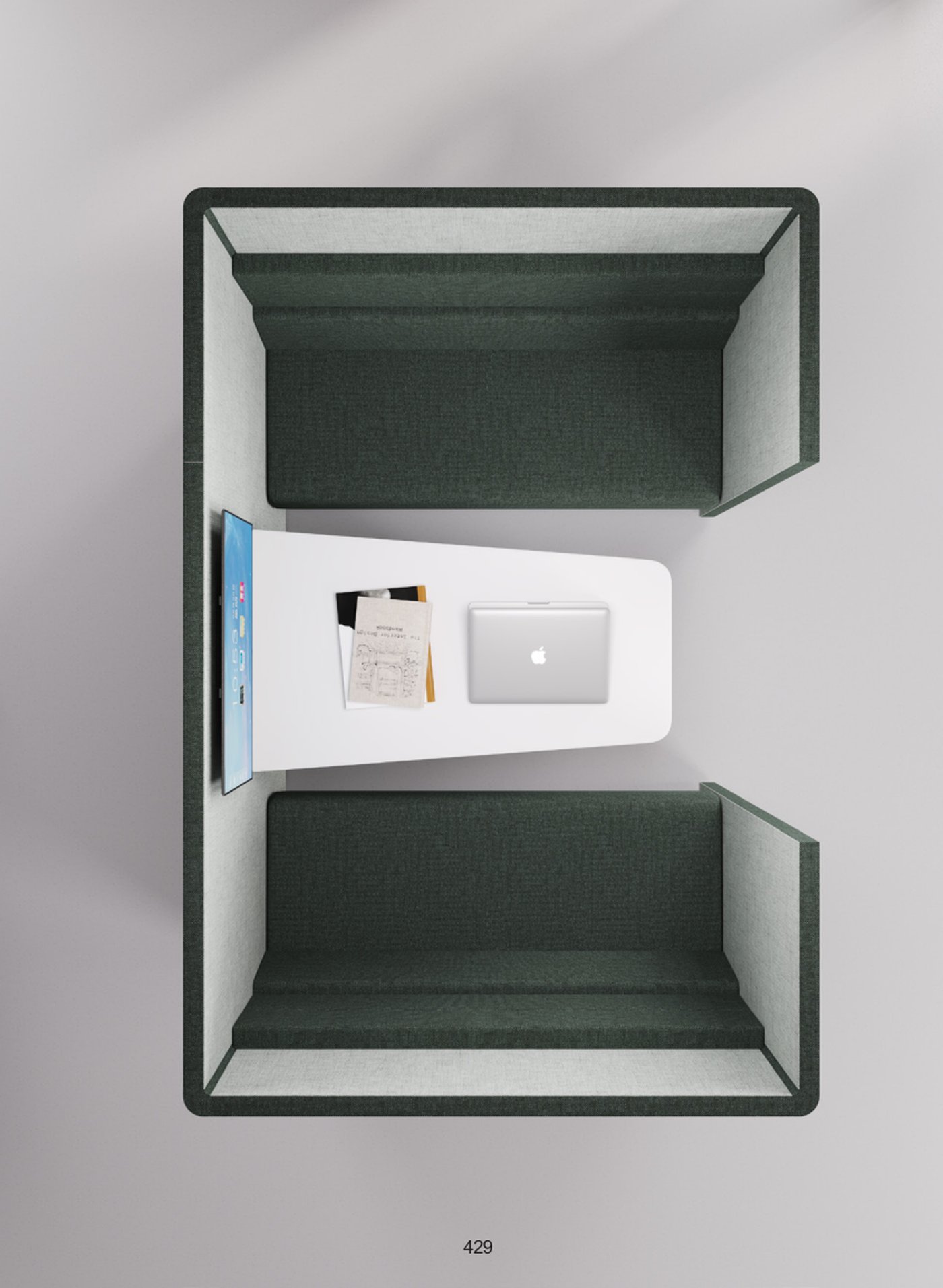 Roma Plus Pod — acoustic workstation